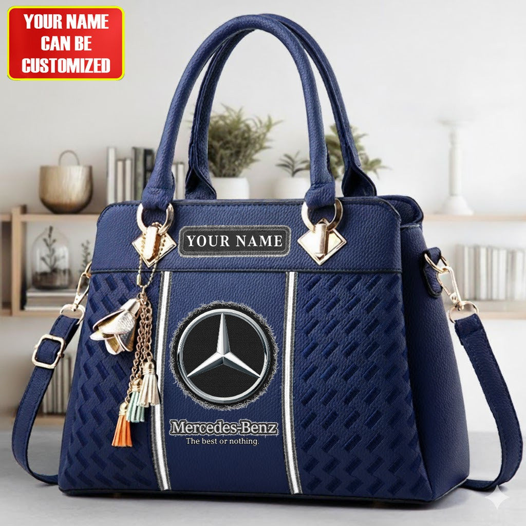 Merc The Best Custom Name Classic Leather Handbag