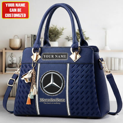 Merc The Best Custom Name Classic Leather Handbag