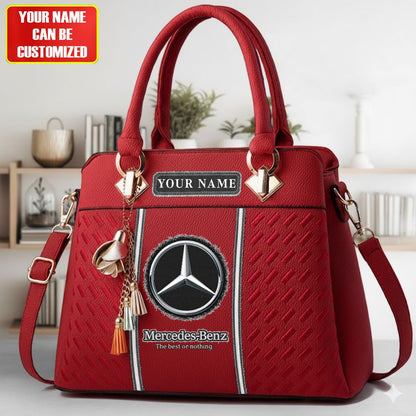 Merc The Best Custom Name Classic Leather Handbag