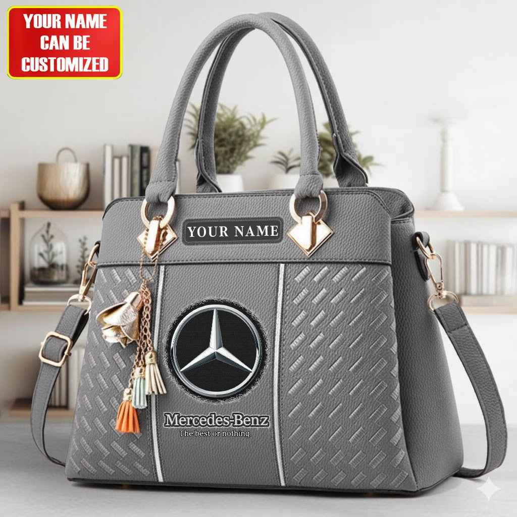Merc The Best Custom Name Classic Leather Handbag