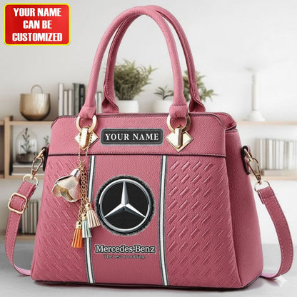 Merc The Best Custom Name Classic Leather Handbag