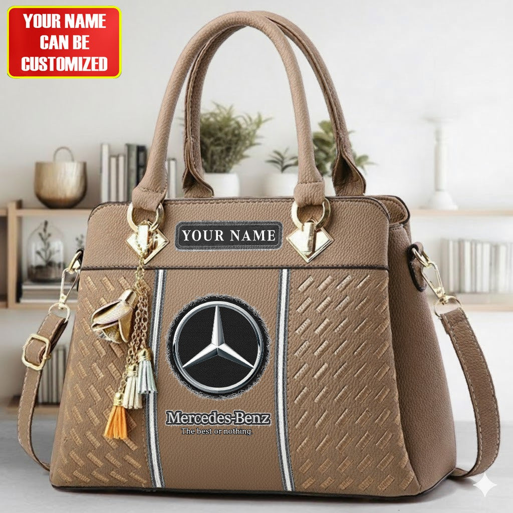 Merc The Best Custom Name Classic Leather Handbag