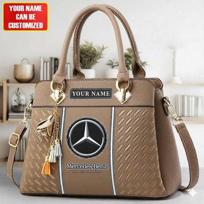 Merc The Best Custom Name Classic Leather Handbag