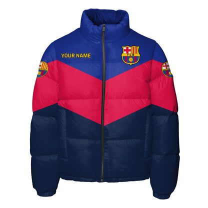 Personalized Barca Thermal Stand Collar Jacket