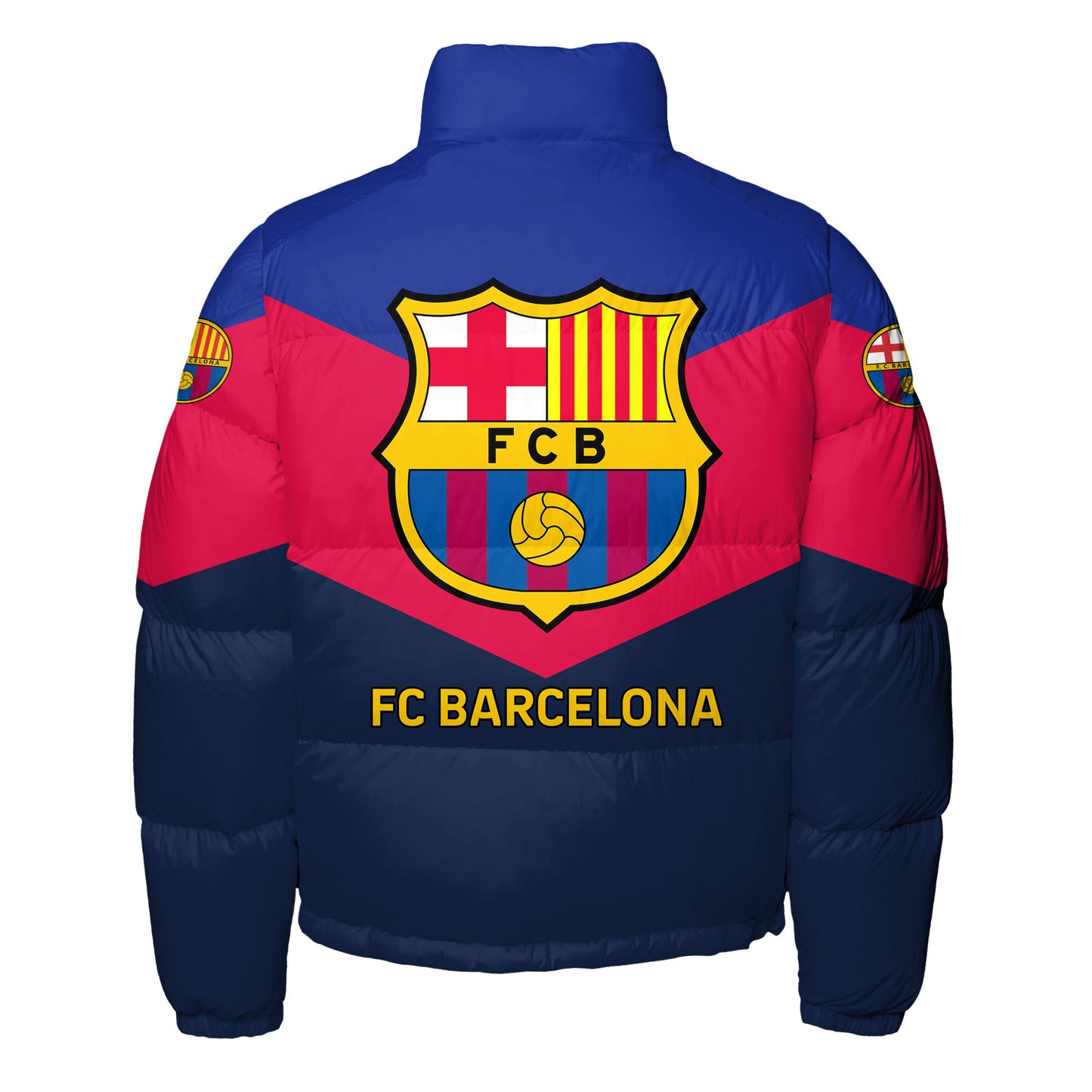 Personalized Barca Thermal Stand Collar Jacket