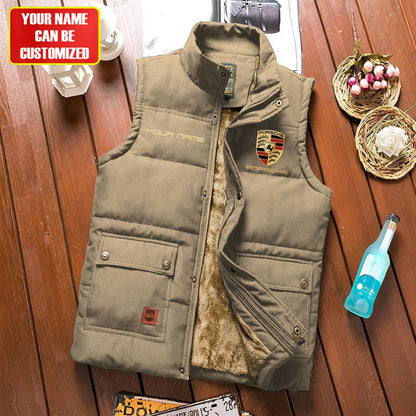 Personalized Pors Sleeveless Fleece Vest