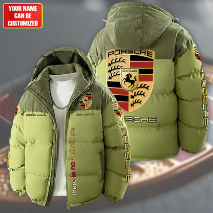 Personalized Pors Down Jacket With Hood