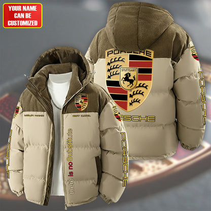 Personalized Pors Down Jacket With Hood