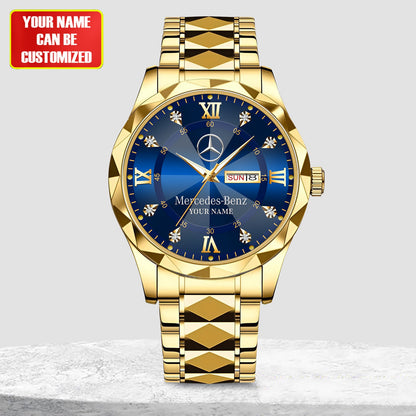 Personalized Merc Elegant Luxury Alloy Charley Watch