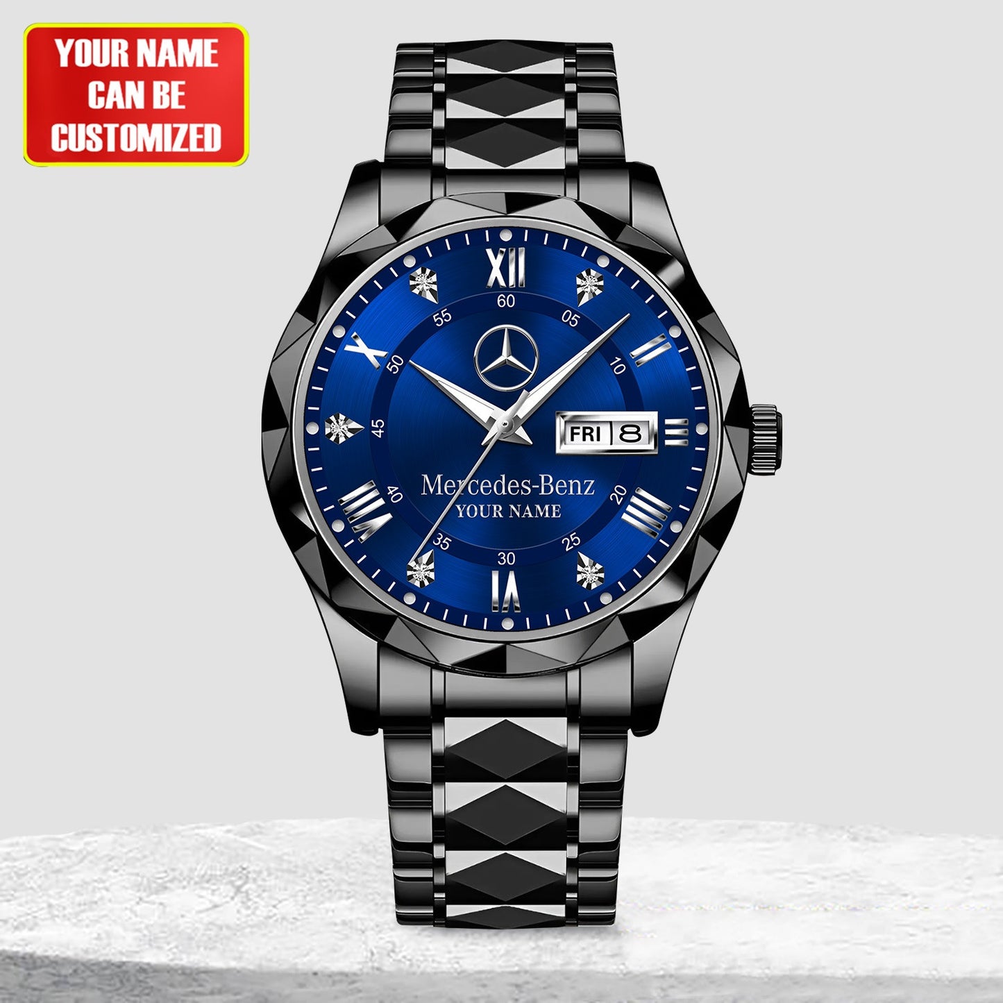 Personalized Merc Elegant Alloy Charley Watch V4