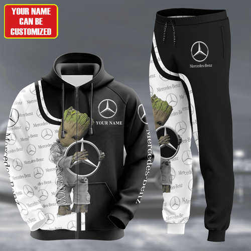 Personalized Merc Gr Hoodie and Sweatpants set