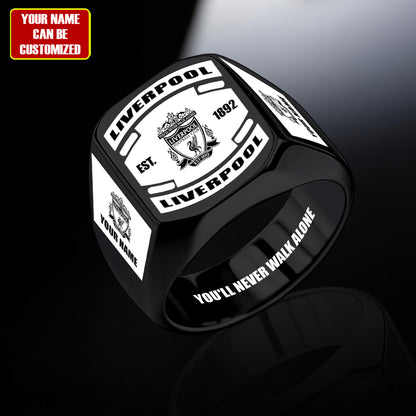 LVP Custom Name Classic Design Ring