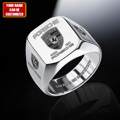 Pors Vintage Custom Name Classic Design Ring