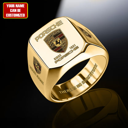 Pors Vintage Custom Name Classic Design Ring
