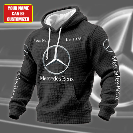 Personalized Merc Fabric Hooded Sweatshirt
