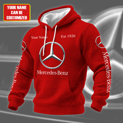 Personalized Merc Fabric Hooded Sweatshirt