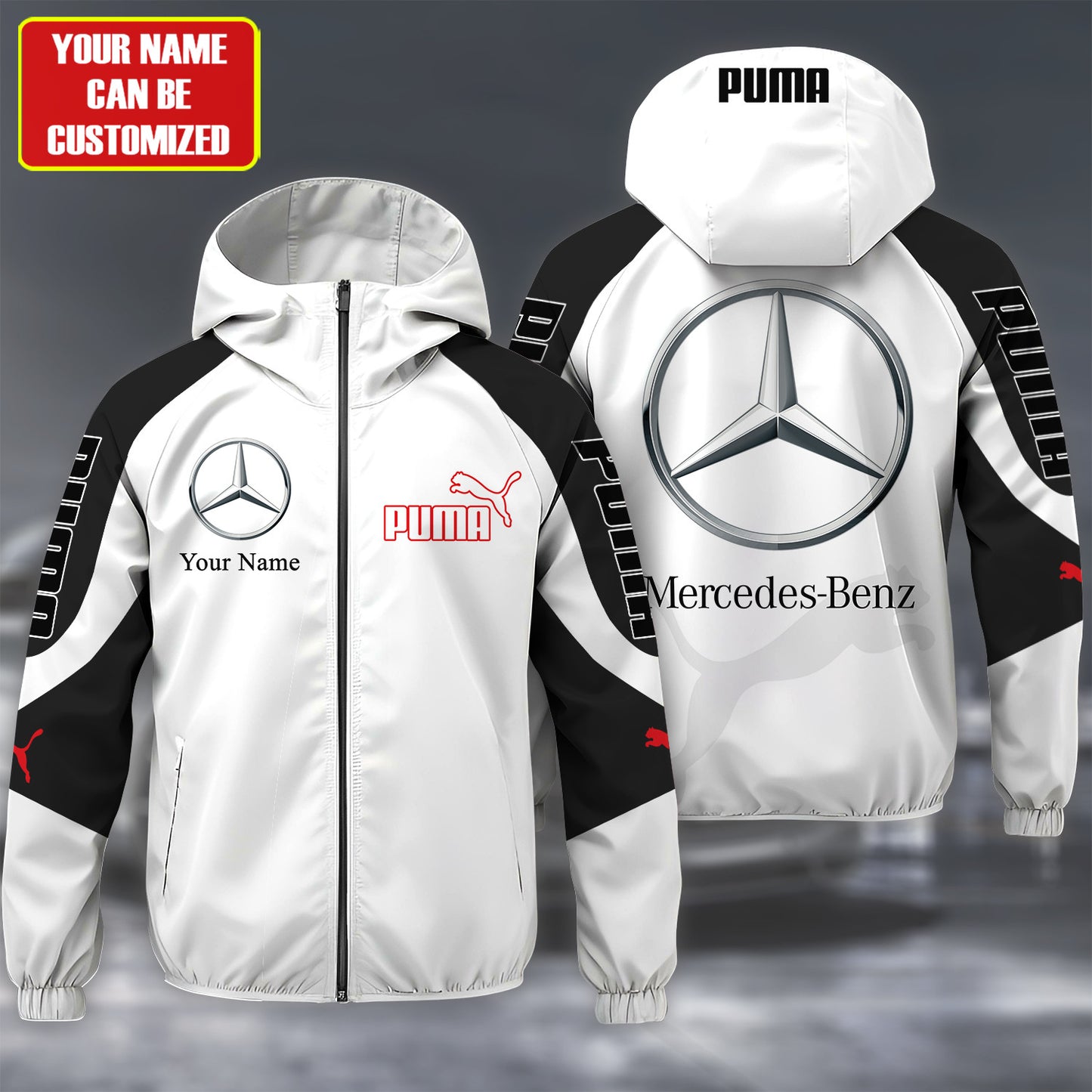 Personalized Merc X PM Windproof Rush Jacket