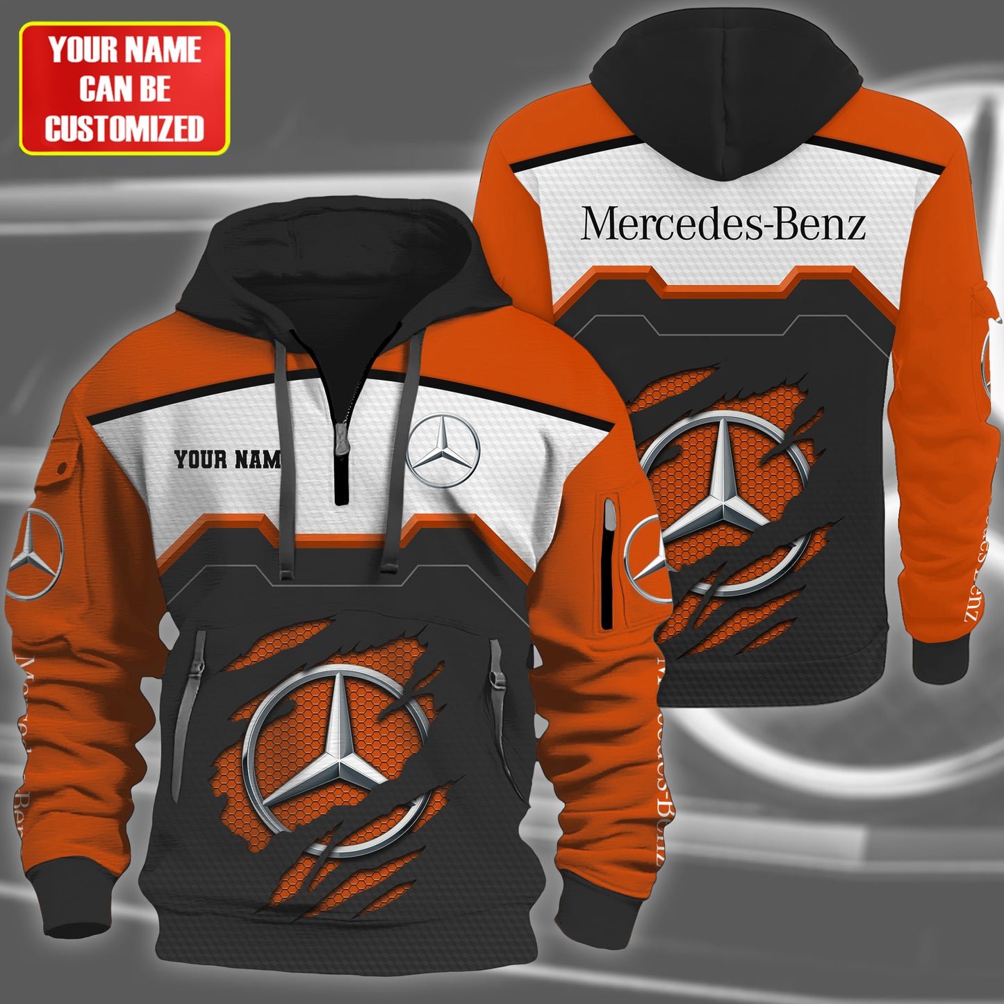 Personalized Merc 3D Zip-Hoodie Cotton Jacket