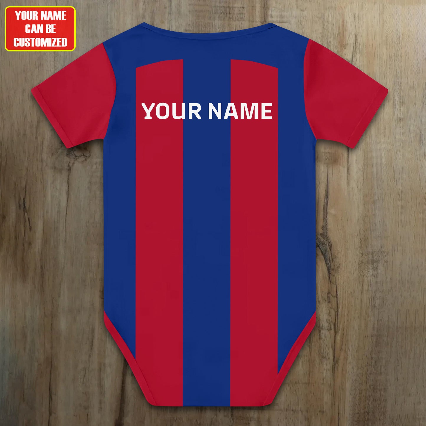 Customized Barca Spotify Soccer Jersey , Baby Rib Bodysuit Sizes