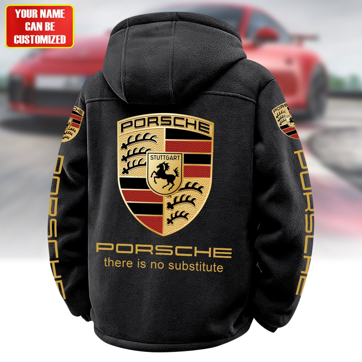 Personalized Pors Warm Fleece Jacket