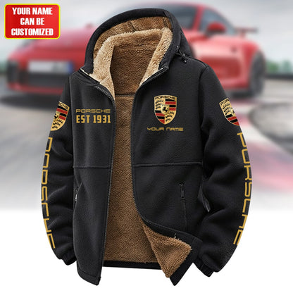Personalized Pors Warm Fleece Jacket