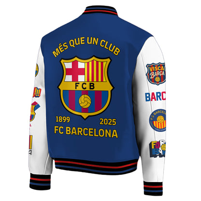 Personalized Barca FC Sport Baseball Jacket Q101103