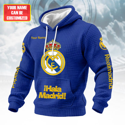 Personalized Real Fabric Hooded Sweatshirt