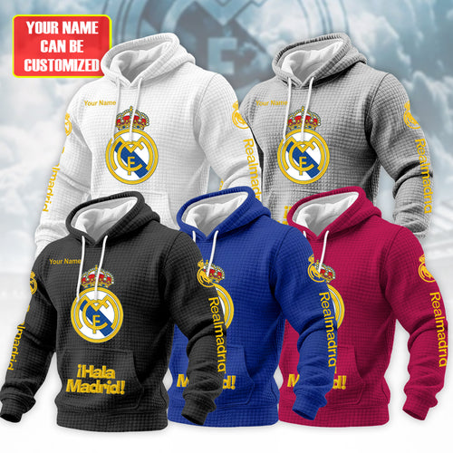 Personalized Real Fabric Hooded Sweatshirt