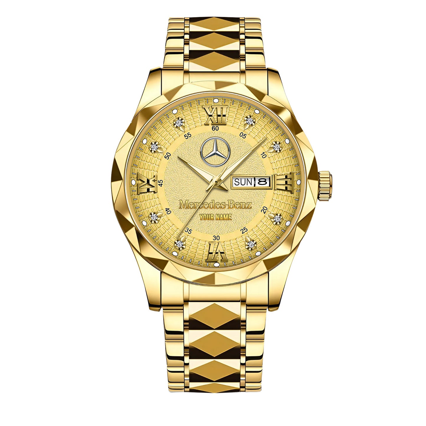 Personalized Merc Luxury Alloy Charley Watch