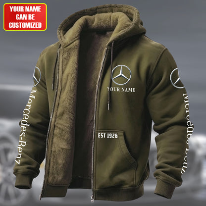 Personalized Merc Fleece inside Jacket