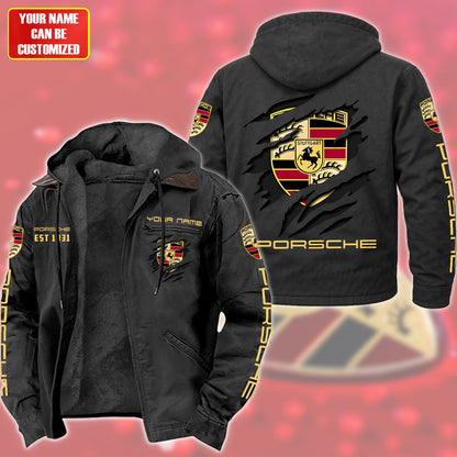 Personalized Pors Sport Fur lining Paddle Jacket