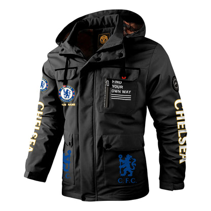 Personalized CFC Windbreaker Hooded Jacket Q211101
