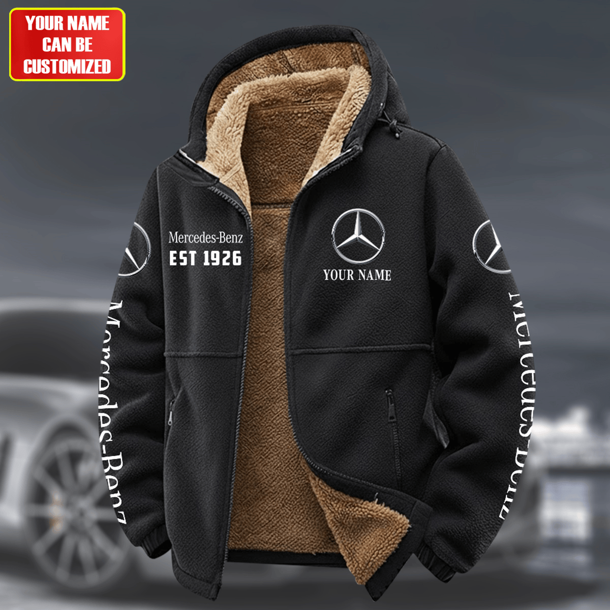 Personalized Merc 1926 Warm Fleece Jacket