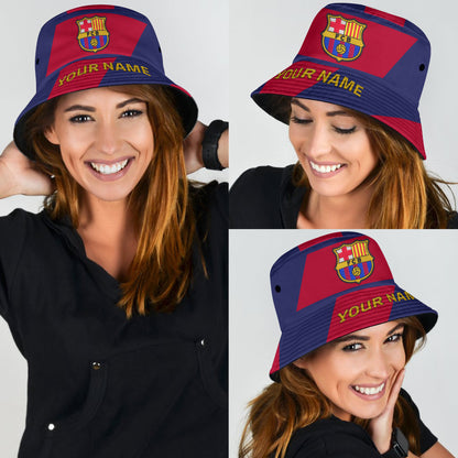 Barca 25/26 Embroidery Pattern Bucket Hat