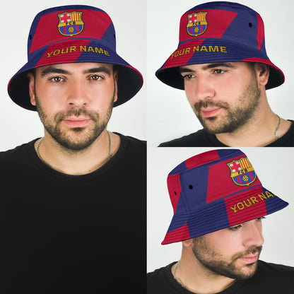 Barca 25/26 Embroidery Pattern Bucket Hat