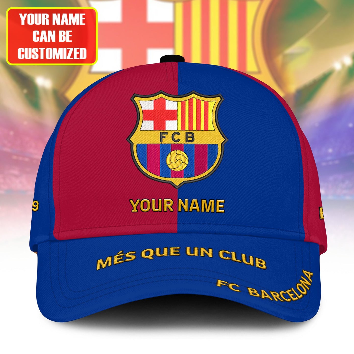 Personalized Barca Vintage Classic Cap