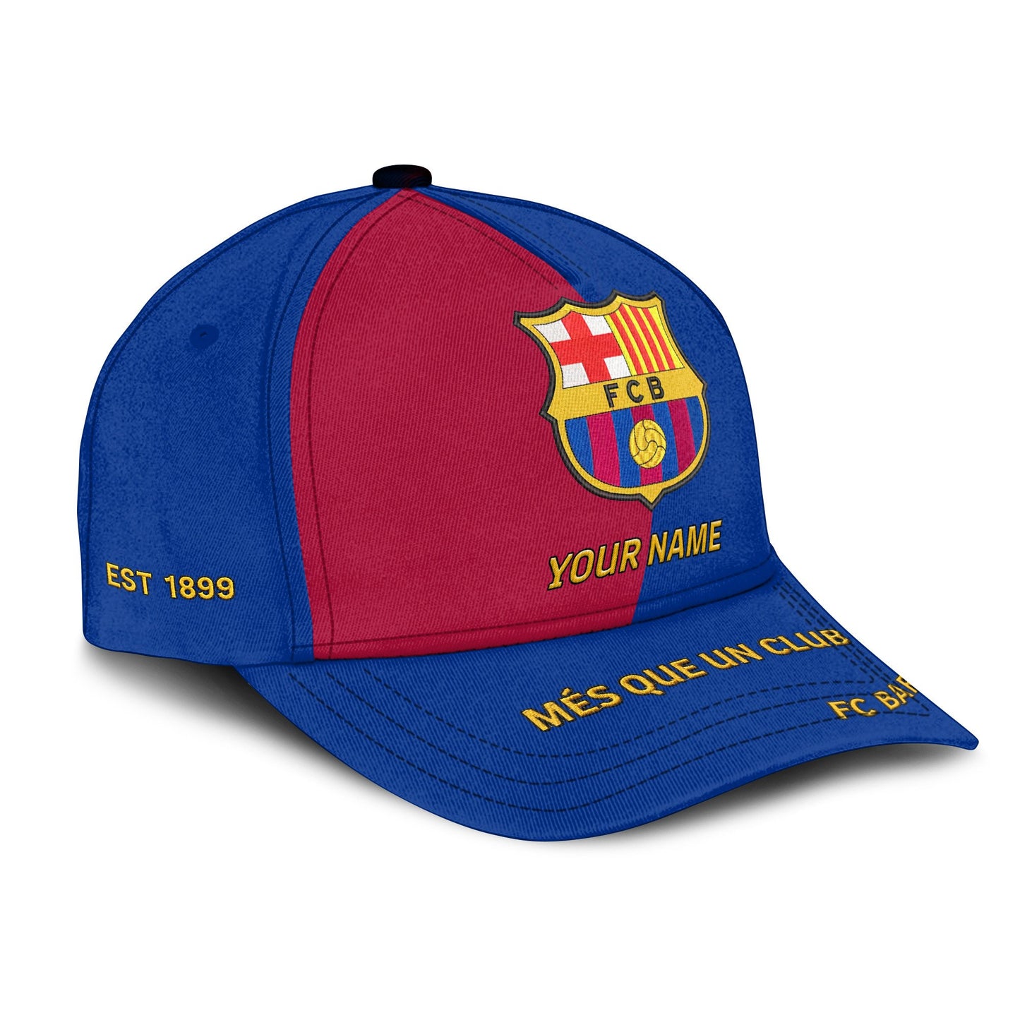 Personalized Barca Vintage Classic Cap