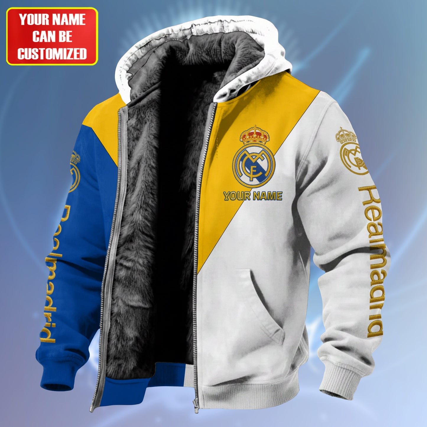 Personalized Real Fleece inside Jacket