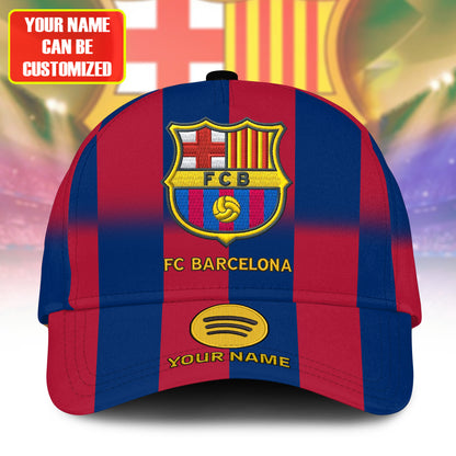 Personalized Barca 25/26 Embroidery Vintage Classic Cap