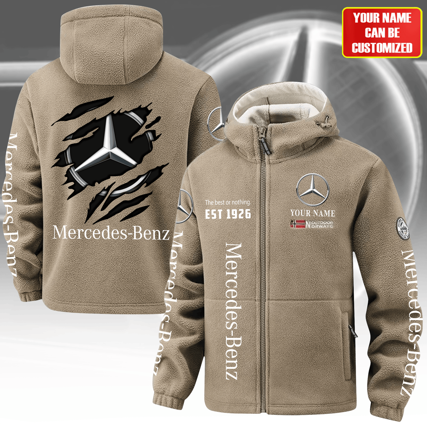 Personalized Merc Winter Fleece Set