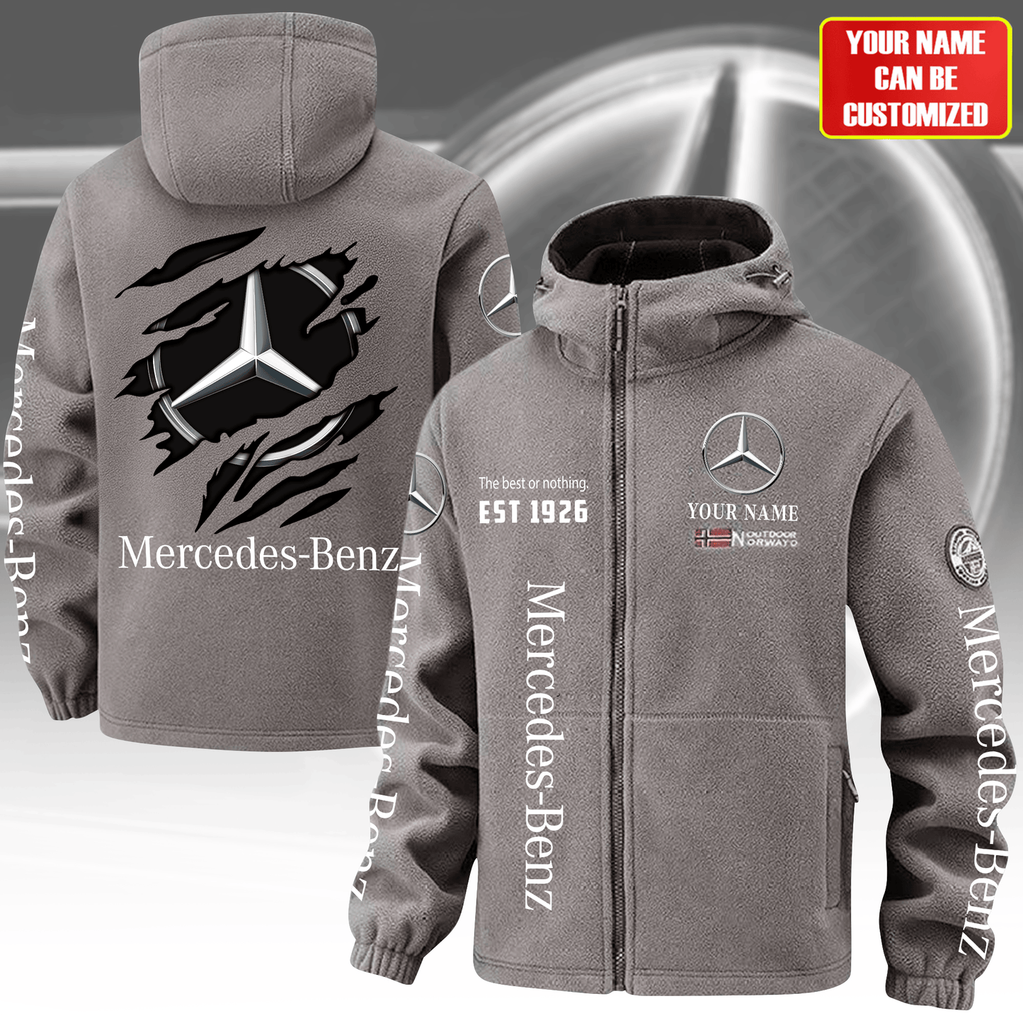 Personalized Merc Winter Fleece Set