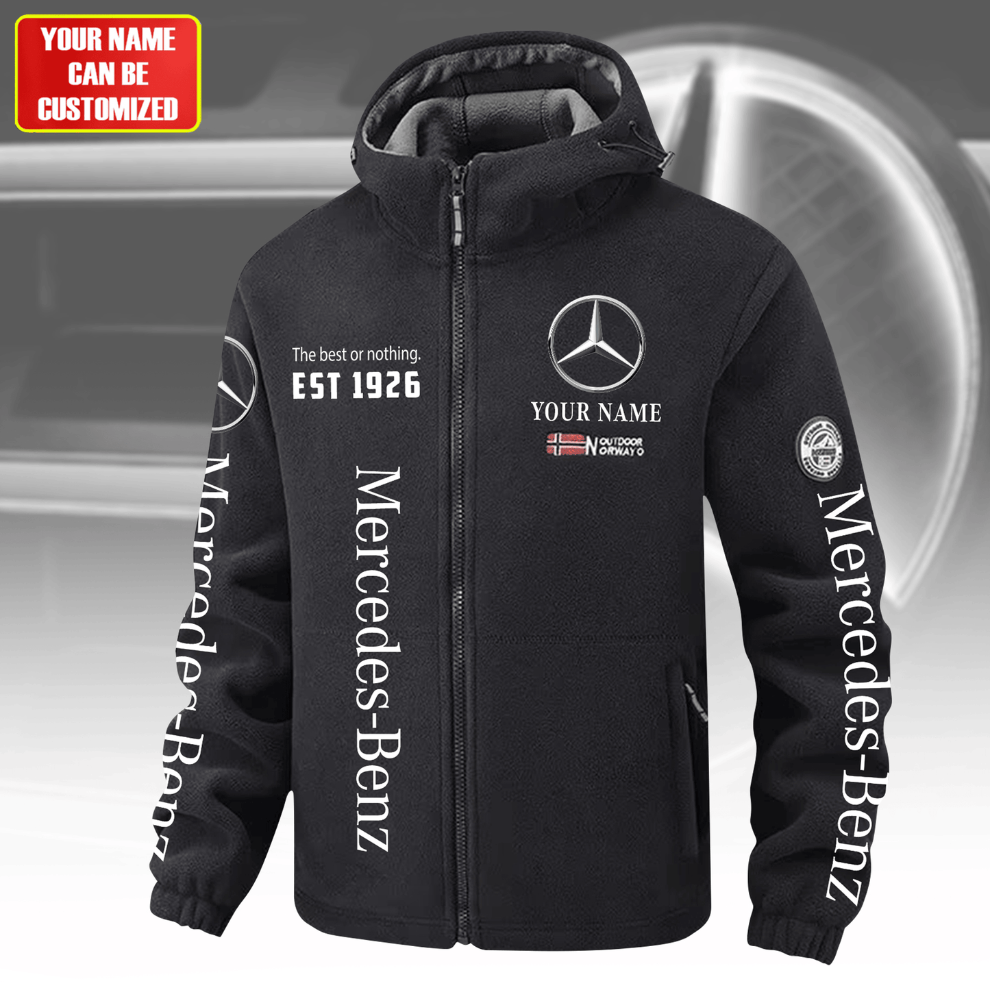 Personalized Merc Winter Fleece Set