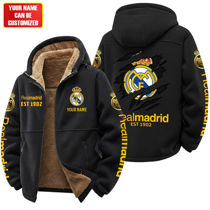 Personalized Real 1902 Warm Fleece Jacket
