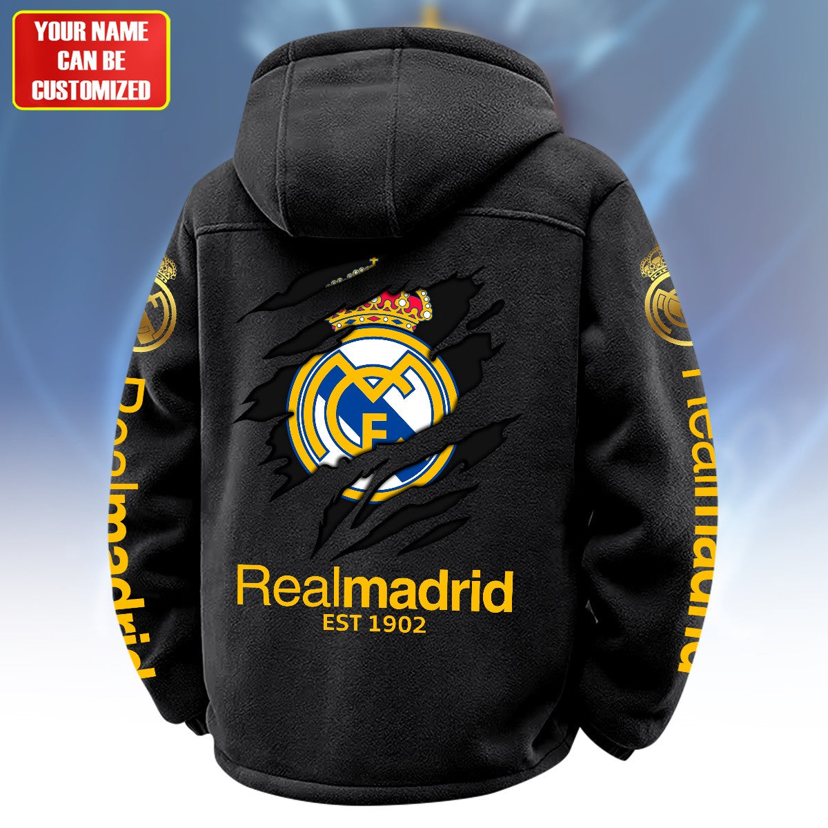 Personalized Real 1902 Warm Fleece Jacket