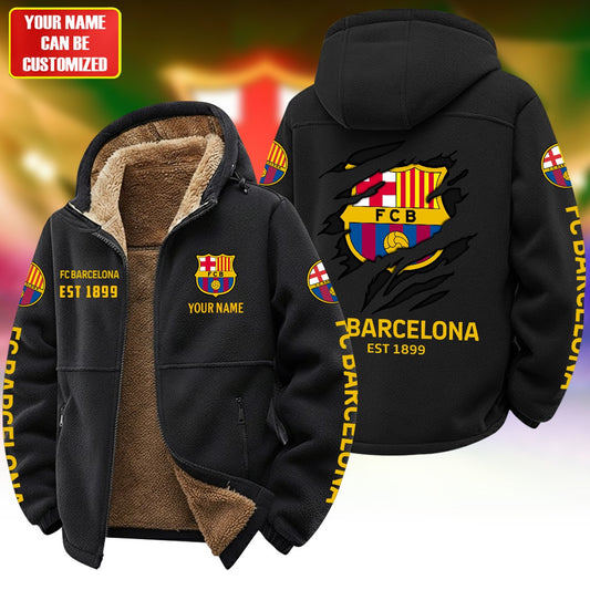 Personalized Barca 1899 Warm Fleece Jacket