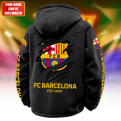 Personalized Barca 1899 Warm Fleece Jacket