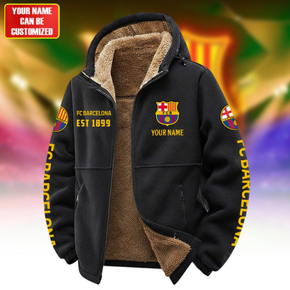Personalized Barca 1899 Warm Fleece Jacket