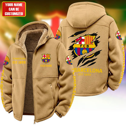 Personalized Barca 1899 Warm Fleece Jacket