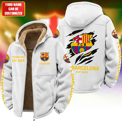 Personalized Barca 1899 Warm Fleece Jacket