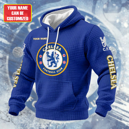 Personalized Chs Fabric Hooded Sweatshirt